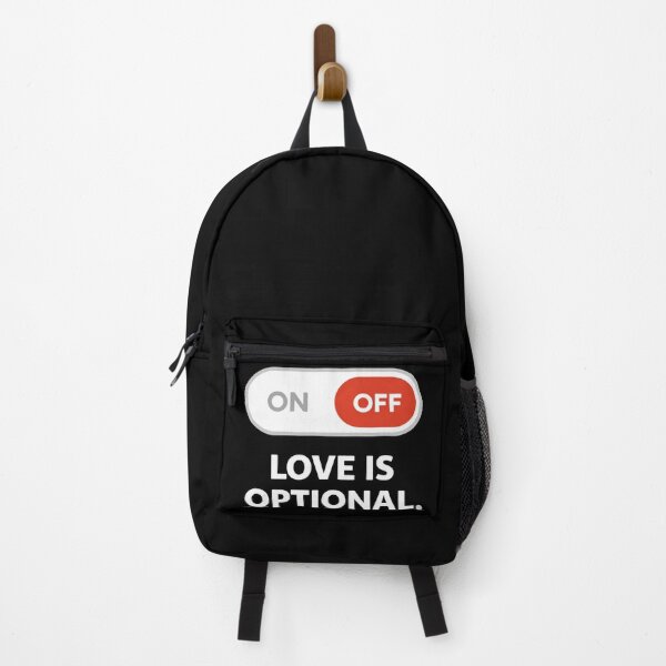 Item preview, Love Is Optional Minimalist Toggle Switch  designed and sold by LOL-N-LIFESTYLE.