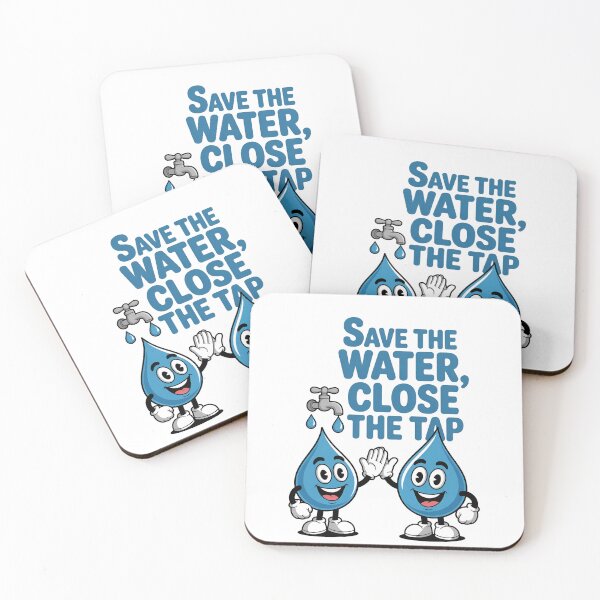 Item preview, Cute Eco Water Conservation Design designed and sold by Nuvoro Eco Awareness.