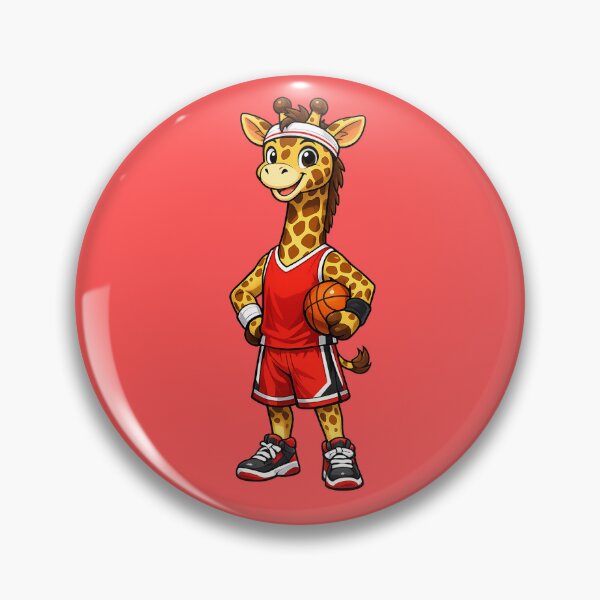 Item preview, Male Giraffe Basket Ball Player designed and sold by EverydayAnimals.