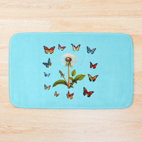 Item preview, Dandelion flower with butterflies designed and sold by Creative Visualize.