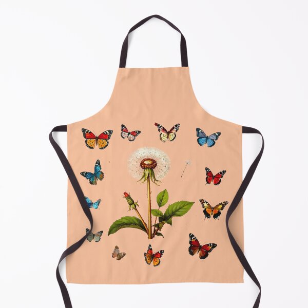 Item preview, Dandelion flower with butterflies designed and sold by Creative Visualize.