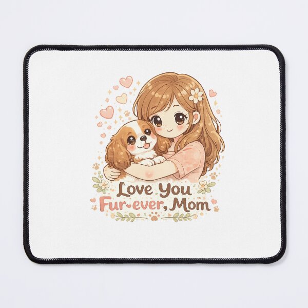 Item preview, Cavalier Mom Kawaii Mother’s Day Love designed and sold by RonBear-Designs.