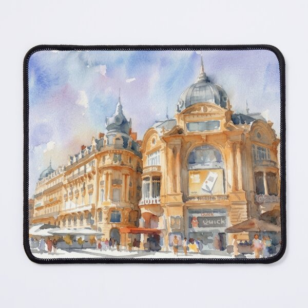 Item preview, Montpellier Place de la Comedie designed and sold by caracatita75.
