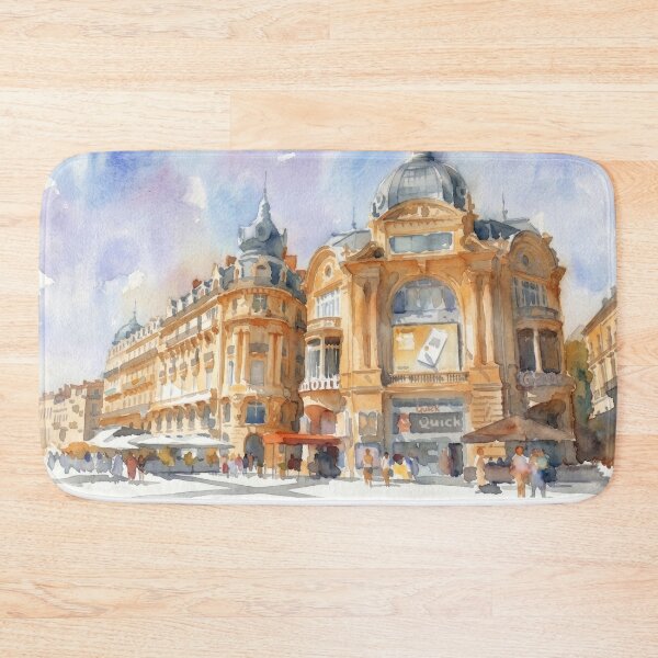 Item preview, Montpellier Place de la Comedie designed and sold by caracatita75.