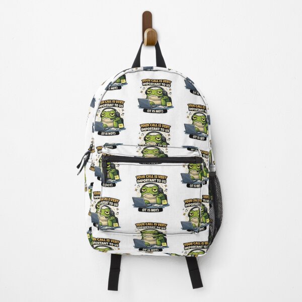 Item preview, Your Call Is Very Important Frog Sticker designed and sold by Gentlestate.