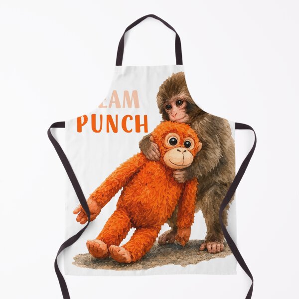 Item preview, Team Punch Baby Monkey Funny Meme | Baby Monkey Punch Graphic designed and sold by HER-WAY.