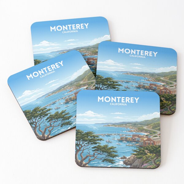Item preview, Monterey California - Travel Art designed and sold by Marciolini.