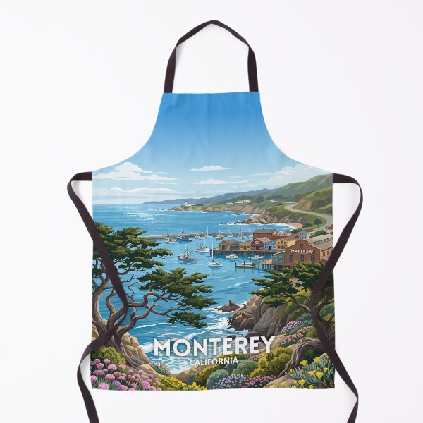 Item preview, Monterey California - Travel Art designed and sold by Marciolini.