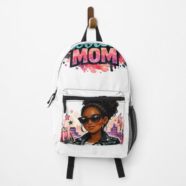 Item preview, Coolest Mom Ever Graffiti Art Fashion Black hair black skin Afroamerican funky Mother designed and sold by VISO-art.