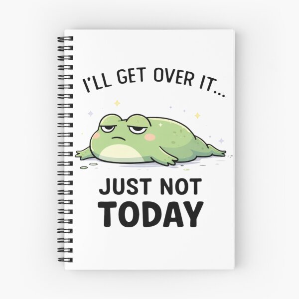 Item preview, Lazy Frog Mood – I’ll Get Over It Just Not Today designed and sold by SidTastic .