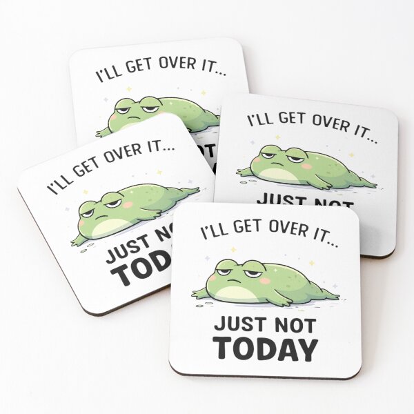 Item preview, Lazy Frog Mood – I’ll Get Over It Just Not Today designed and sold by SidTastic .