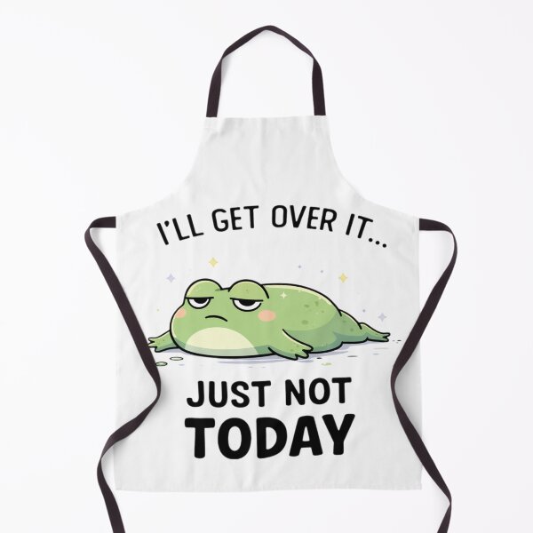 Item preview, Lazy Frog Mood – I’ll Get Over It Just Not Today designed and sold by SidTastic .