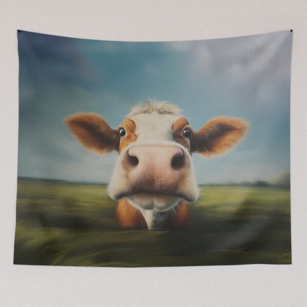 Item preview, Curious Cow in the Countryside designed and sold by KittyKatto.
