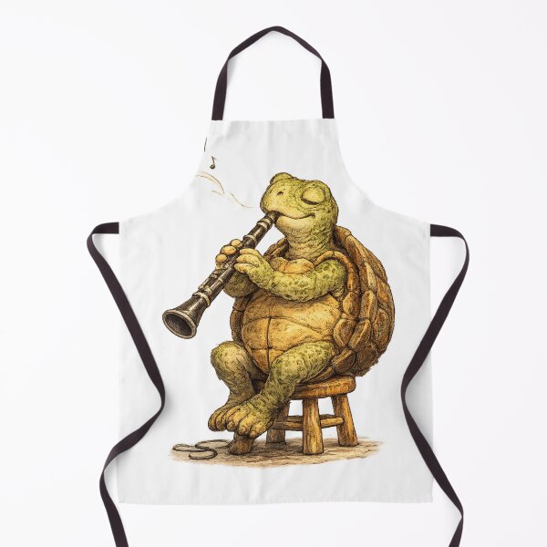 Item preview, Relaxed Turtle Clarinet Player designed and sold by photoparadise22.
