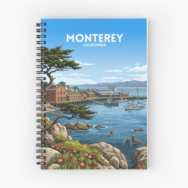 Item preview, Monterey California - Travel Art designed and sold by Marciolini.