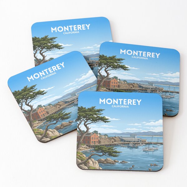 Item preview, Monterey California - Travel Art designed and sold by Marciolini.