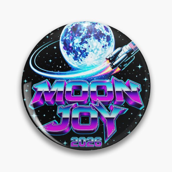 Item preview, Moon Joy Space Exploration USA Moon Missions 2026 designed and sold by CallDesign.