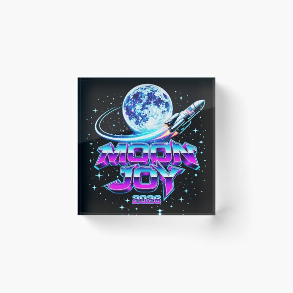 Item preview, Moon Joy Space Exploration USA Moon Missions 2026 designed and sold by CallDesign.