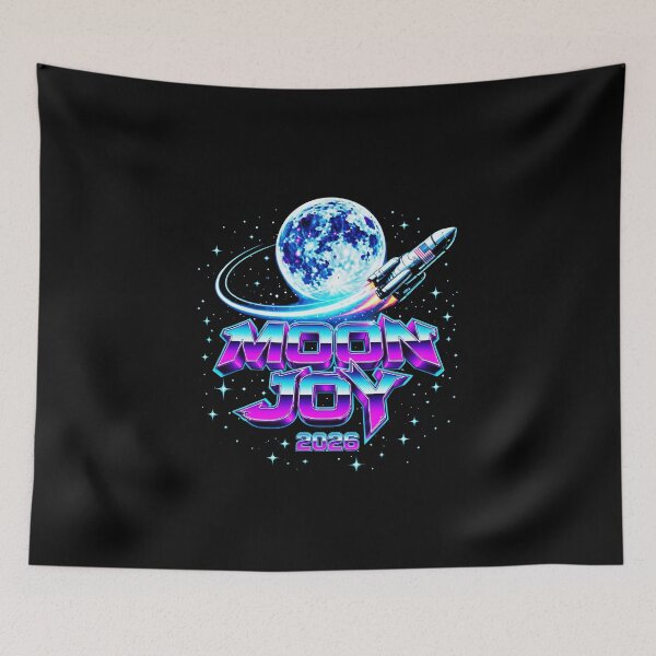 Item preview, Moon Joy Space Exploration USA Moon Missions 2026 designed and sold by CallDesign.