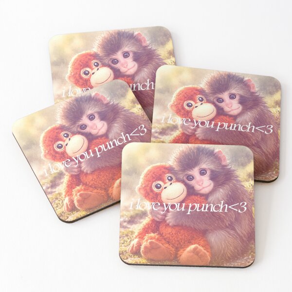 Item preview, Team Punch Baby Monkey Funny Meme | Baby Monkey Punch Graphic designed and sold by HER-WAY.