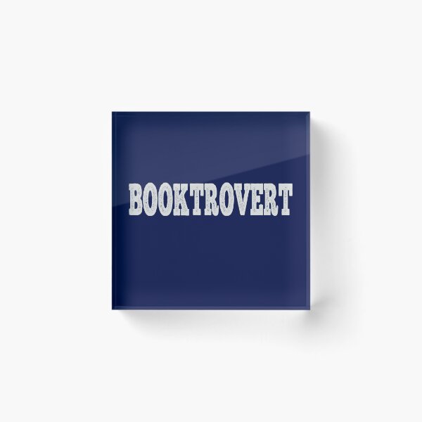 Item preview, Booktrovert, book lover gift  designed and sold by halazidan.