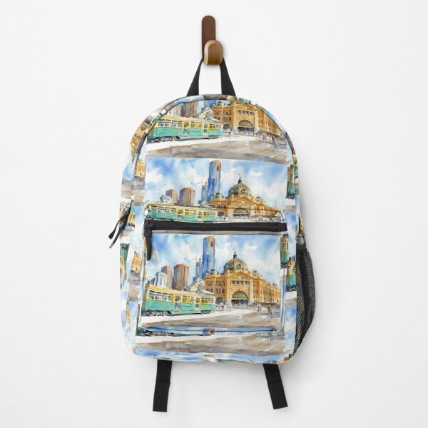 Item preview, Flinders Street Station Melbourne designed and sold by caracatita75.