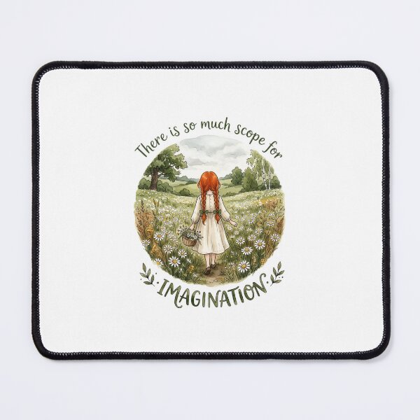Item preview, There Is So Much Scope For Imagination Redhead Girl designed and sold by Fenay Designs.