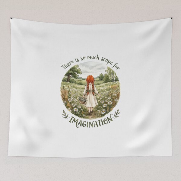 Item preview, There Is So Much Scope For Imagination Redhead Girl designed and sold by Fenay Designs.