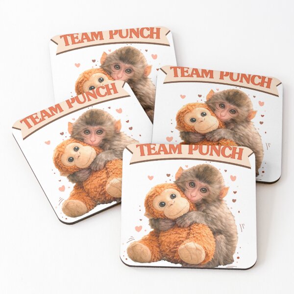 Item preview, Team Punch Baby Monkey Funny Meme | Baby Monkey Punch Graphic designed and sold by HER-WAY.