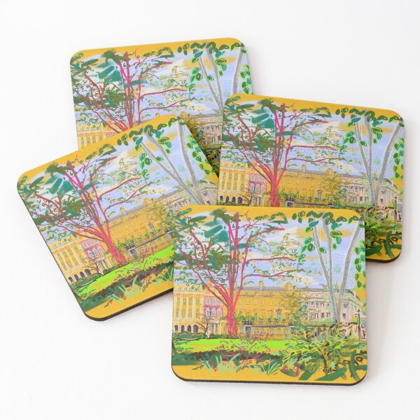 Item preview, Peeping through gardens at grand London buildings designed and sold by ImogenArt.