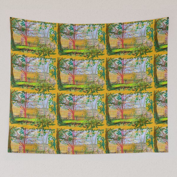 Item preview, Peeping through gardens at grand London buildings designed and sold by ImogenArt.