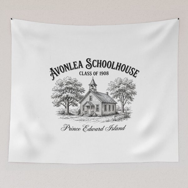Item preview, Avonlea Schoolhouse Class Of 1908 Prince Edward Island Vintage designed and sold by Fenay Designs.