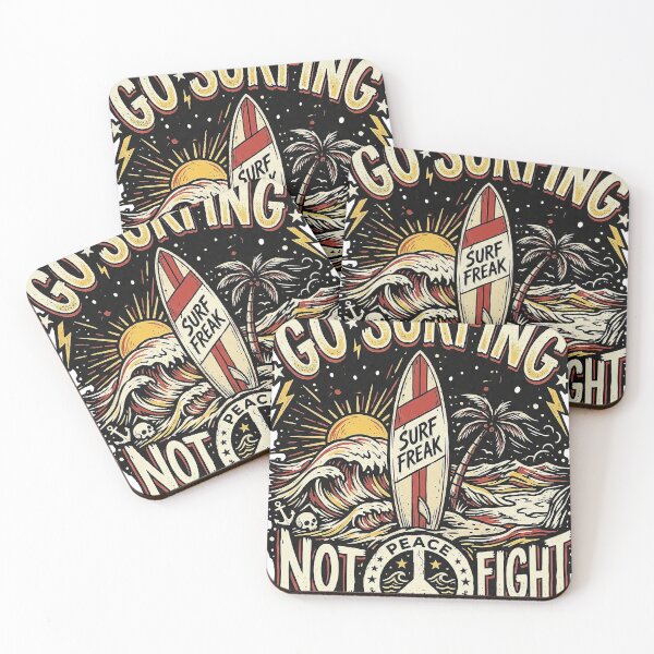 Item preview, Surfing Freedom Against War For Peace designed and sold by MasterShong.