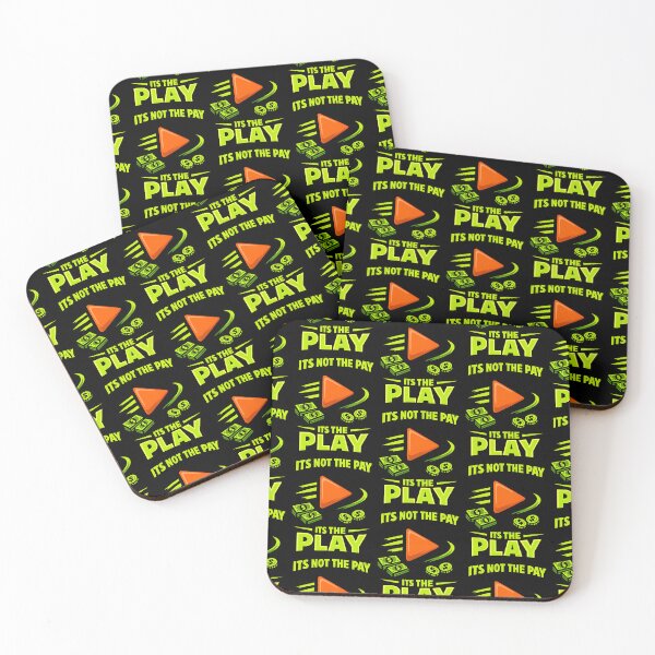 Item preview, Its Not The Pay Its The Play Money Mindset Gaming Design designed and sold by TeeTimeTreasure.