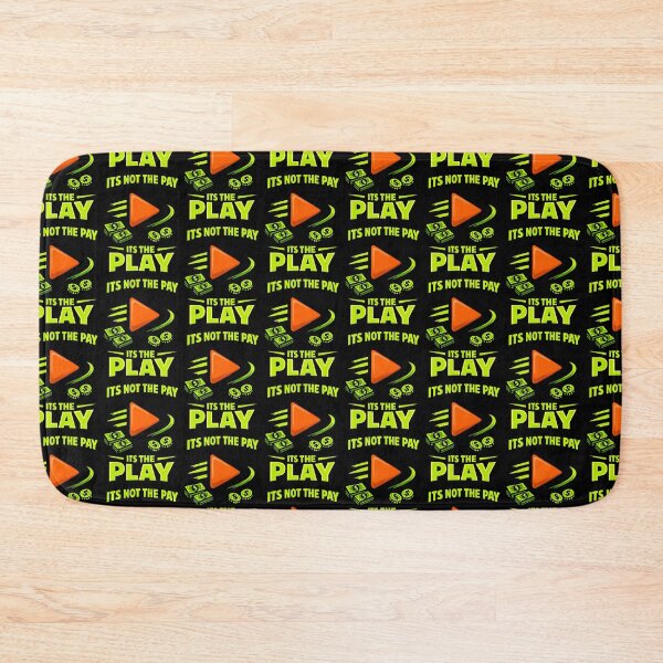 Item preview, Its Not The Pay Its The Play Money Mindset Gaming Design designed and sold by TeeTimeTreasure.