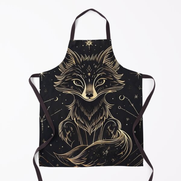Item preview, Cancer Zodiac Fox Celestial Art designed and sold by digitalvibe4u.