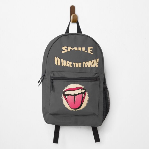 Item preview, Smile or Face the Tongue – Funny Bold Attitude Design designed and sold by TestudoDesign.