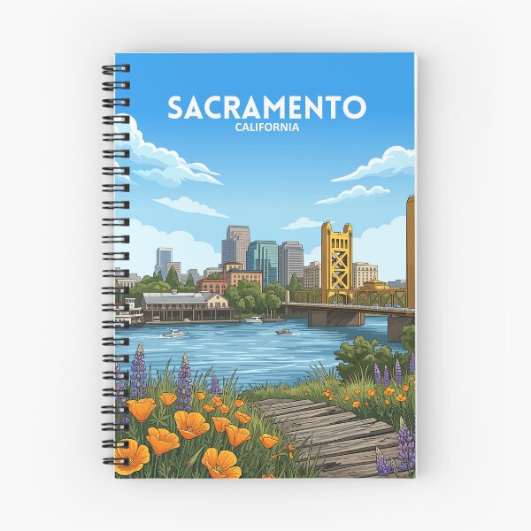 Item preview, Sacramento California - Travel Art designed and sold by Marciolini.