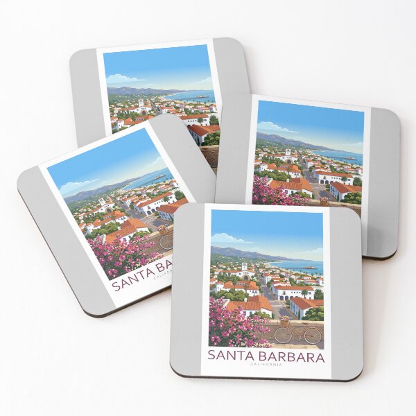 Item preview, Santa Barbara California - Travel art designed and sold by Marciolini.