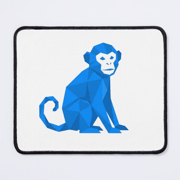 Item preview, Artistic Monkey Sticker – Abstract Geometric Design for Collectors designed and sold by bsbd-action.
