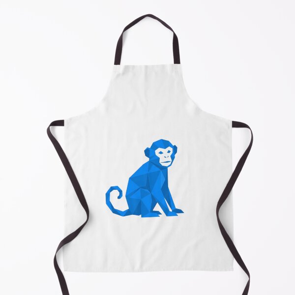 Item preview, Artistic Monkey Sticker – Abstract Geometric Design for Collectors designed and sold by bsbd-action.