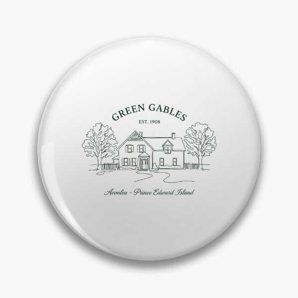 Item preview, Green Gables Est 1908 Avonlea Prince Edward Island Line Art designed and sold by Fenay Designs.