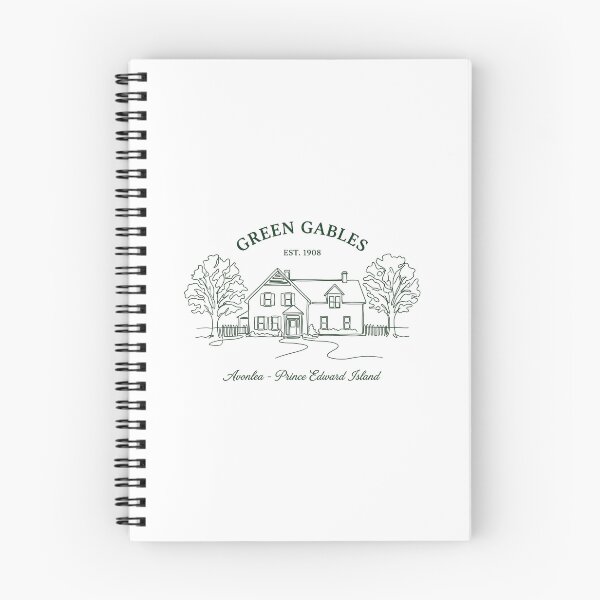 Item preview, Green Gables Est 1908 Avonlea Prince Edward Island Line Art designed and sold by Fenay Designs.