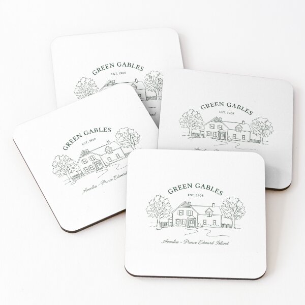 Item preview, Green Gables Est 1908 Avonlea Prince Edward Island Line Art designed and sold by Fenay Designs.