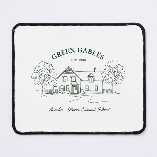 Item preview, Green Gables Est 1908 Avonlea Prince Edward Island Line Art designed and sold by Fenay Designs.