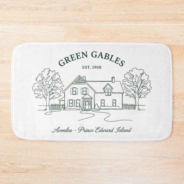 Item preview, Green Gables Est 1908 Avonlea Prince Edward Island Line Art designed and sold by Fenay Designs.
