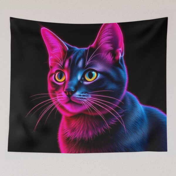 Item preview, Bright Neon Cat designed and sold by RAISC.