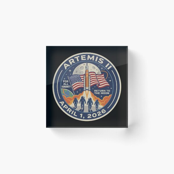 Item preview, Artemis II Mission Shirt - Return to the Moon 2026 designed and sold by Hoahip.