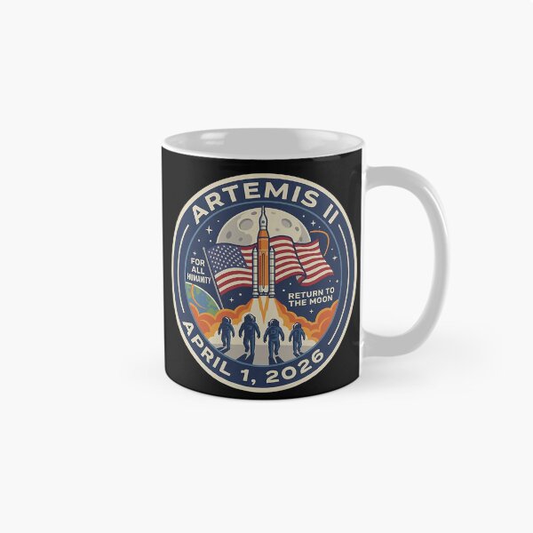 Item preview, Artemis II Mission Shirt - Return to the Moon 2026 designed and sold by Hoahip.