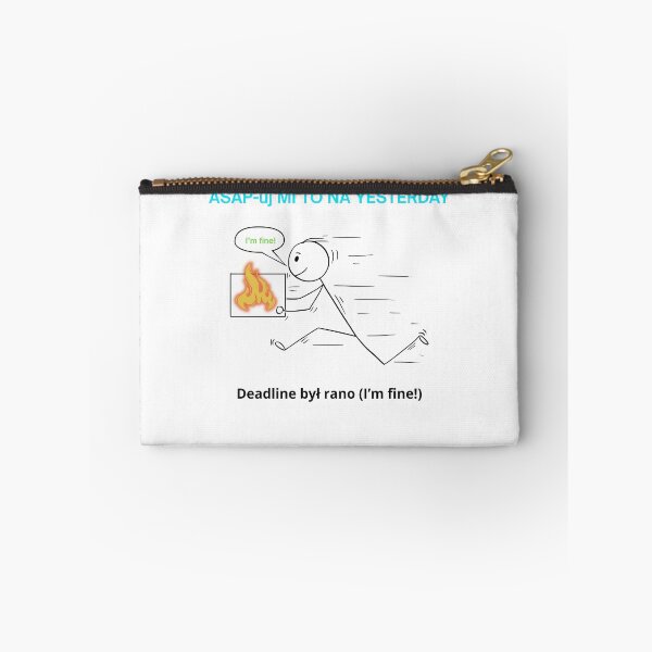 Item preview, White ASAP-uj Mi To Na Yesterday - Funny Polish Corporate Humor Gift designed and sold by VibePolinglish.